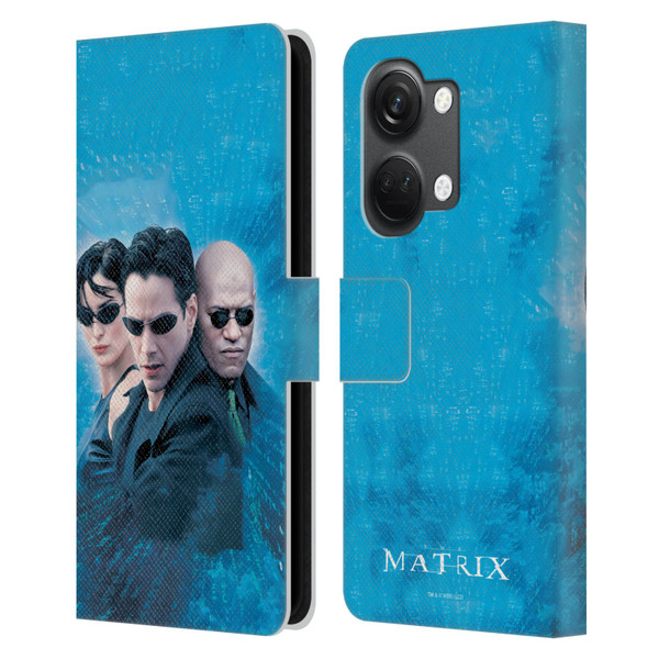 The Matrix Key Art Group 3 Leather Book Wallet Case Cover For OnePlus Nord 3 5G