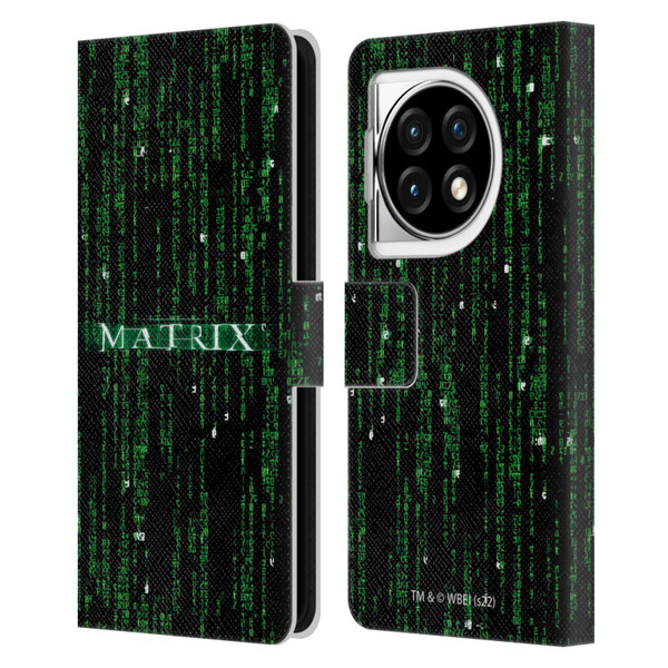 The Matrix Key Art Codes Leather Book Wallet Case Cover For OPPO OnePlus Ace 3 5G