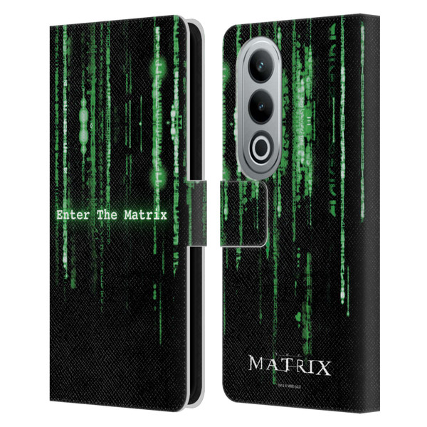 The Matrix Key Art Enter The Matrix Leather Book Wallet Case Cover For OPPO OnePlus Ace 3V 5G