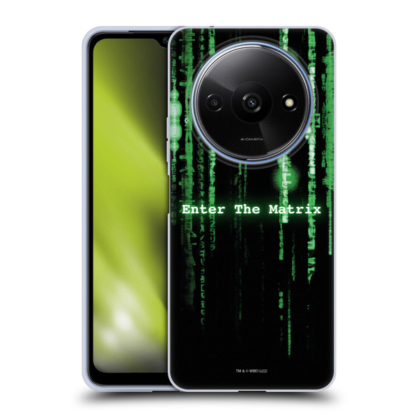 The Matrix Key Art Enter The Matrix Soft Gel Case for Xiaomi Redmi A3