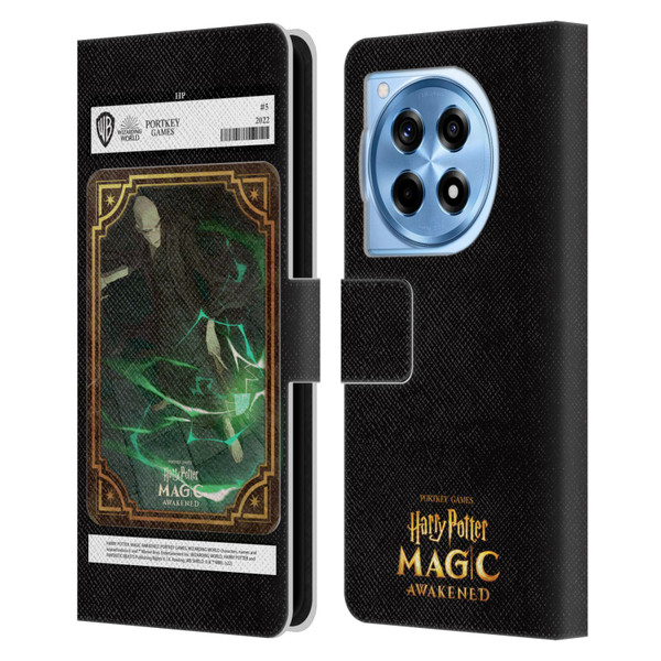 Harry Potter: Magic Awakened Characters Voldemort Card Leather Book Wallet Case Cover For OnePlus 12R