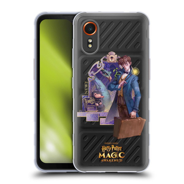 Harry Potter: Magic Awakened Characters Newt Soft Gel Case for Samsung Galaxy Xcover7 5G