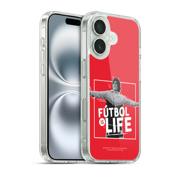 Ted Lasso Season 2 Graphics Dani Rojas Soft Gel Case for Apple iPhone 16 & MagSafe