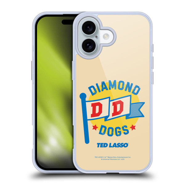 Ted Lasso Season 2 Graphics Diamond Dogs Soft Gel Case for Apple iPhone 16