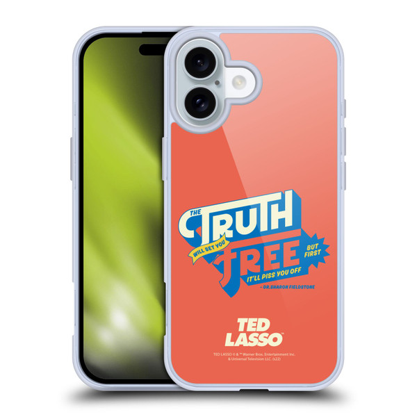 Ted Lasso Season 2 Graphics Truth Soft Gel Case for Apple iPhone 16