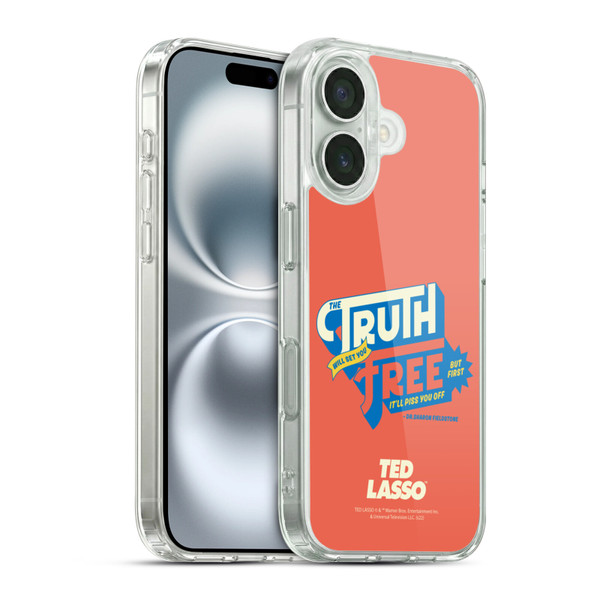 Ted Lasso Season 2 Graphics Truth Soft Gel Case for Apple iPhone 16 & MagSafe