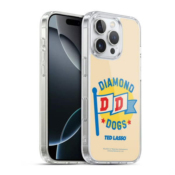 Ted Lasso Season 2 Graphics Diamond Dogs Soft Gel Case for Apple iPhone 16 Pro & MagSafe