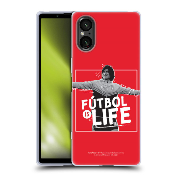 Ted Lasso Season 2 Graphics Dani Rojas Soft Gel Case for Sony Xperia 5 V 5G