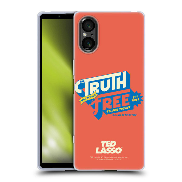 Ted Lasso Season 2 Graphics Truth Soft Gel Case for Sony Xperia 5 V 5G