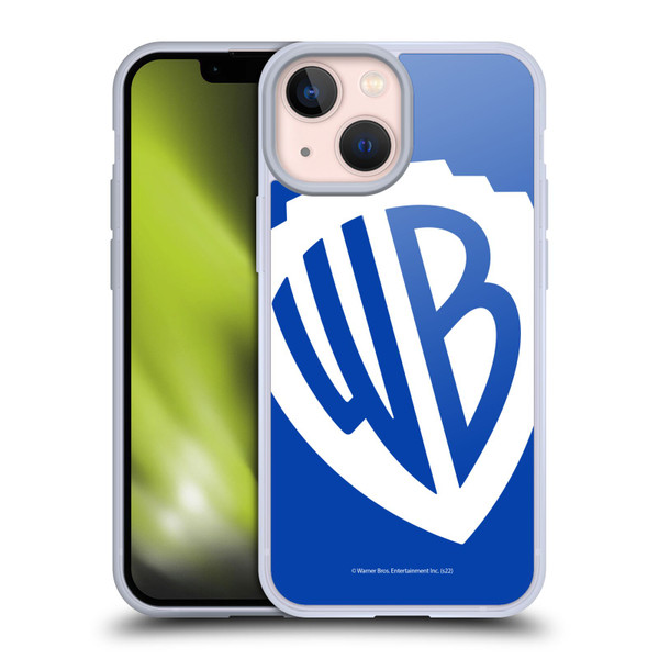 Warner Bros. Shield Logo Oversized Soft Gel Case for Apple iPhone 13 Mini
