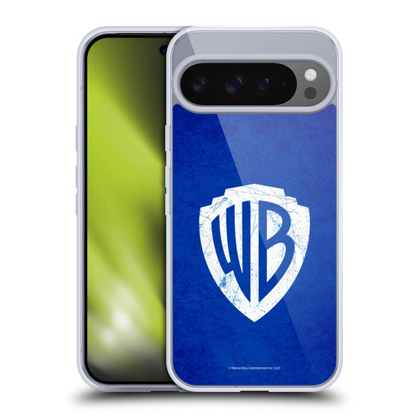 Warner Bros. Shield Logo Distressed Soft Gel Case for Google Pixel 9 Pro XL