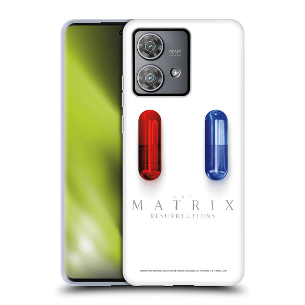 The Matrix Resurrections Key Art Poster Soft Gel Case for Motorola Edge 40 Neo 5G