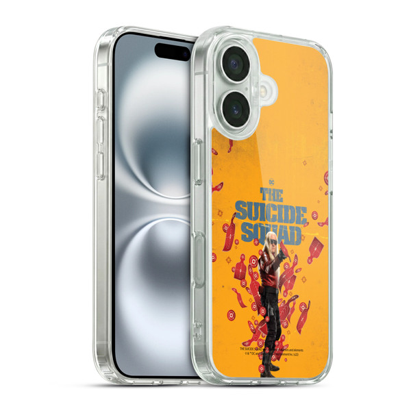 The Suicide Squad 2021 Character Poster Savant Soft Gel Case for Apple iPhone 16 & MagSafe
