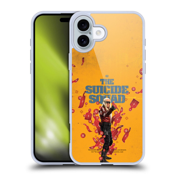 The Suicide Squad 2021 Character Poster Savant Soft Gel Case for Apple iPhone 16 Plus