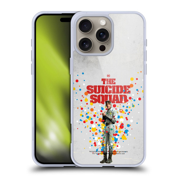 The Suicide Squad 2021 Character Poster Polkadot Man Soft Gel Case for Apple iPhone 16 Pro Max