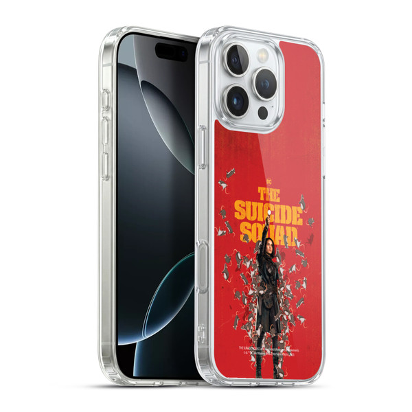 The Suicide Squad 2021 Character Poster Ratcatcher Soft Gel Case for Apple iPhone 16 Pro Max & MagSafe