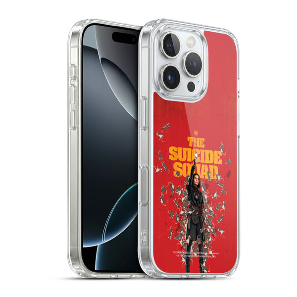 The Suicide Squad 2021 Character Poster Ratcatcher Soft Gel Case for Apple iPhone 16 Pro & MagSafe