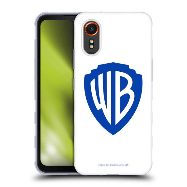 Warner Bros. Shield Logo White Soft Gel Case for Samsung Galaxy Xcover7 5G