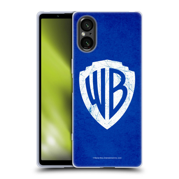 Warner Bros. Shield Logo Distressed Soft Gel Case for Sony Xperia 5 V 5G