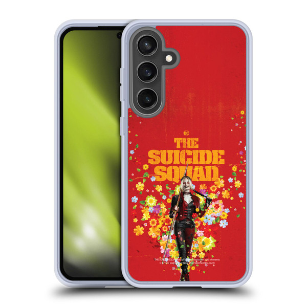 The Suicide Squad 2021 Character Poster Harley Quinn Soft Gel Case for Samsung Galaxy S24 FE