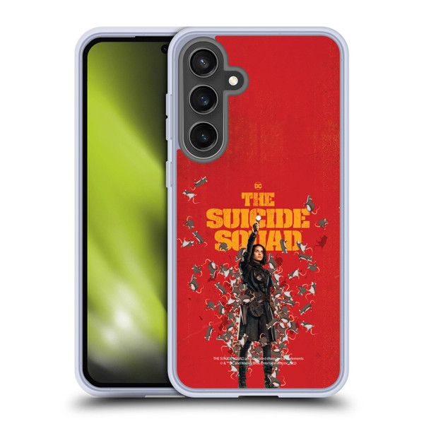 The Suicide Squad 2021 Character Poster Ratcatcher Soft Gel Case for Samsung Galaxy S24 FE