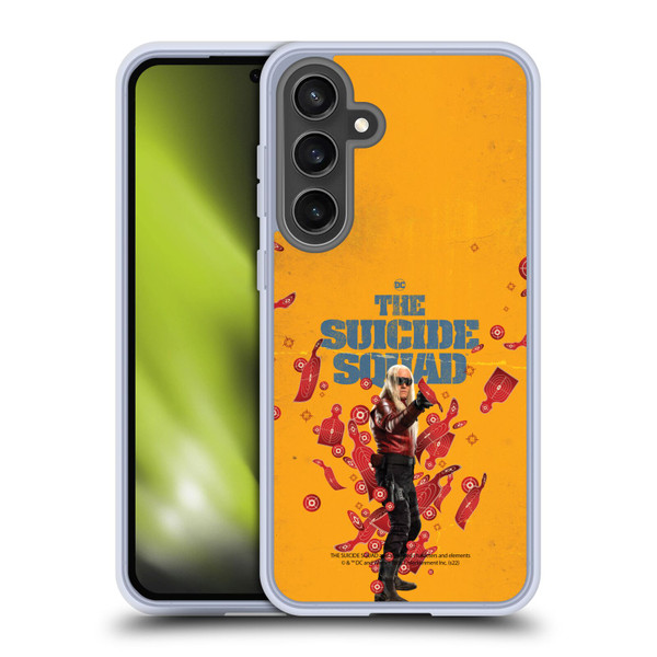 The Suicide Squad 2021 Character Poster Savant Soft Gel Case for Samsung Galaxy S24 FE