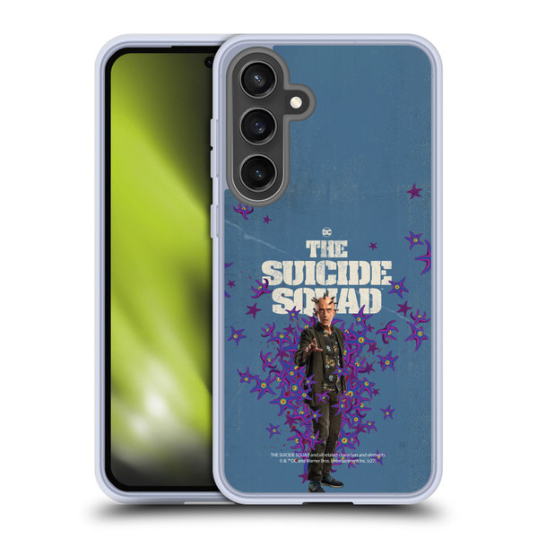 The Suicide Squad 2021 Character Poster Thinker Soft Gel Case for Samsung Galaxy S24 FE