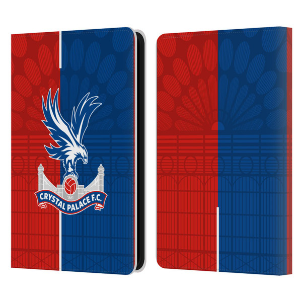 Crystal Palace FC 2023/24 Crest Kit Home Leather Book Wallet Case Cover For Amazon Kindle 11th Gen 6in 2022