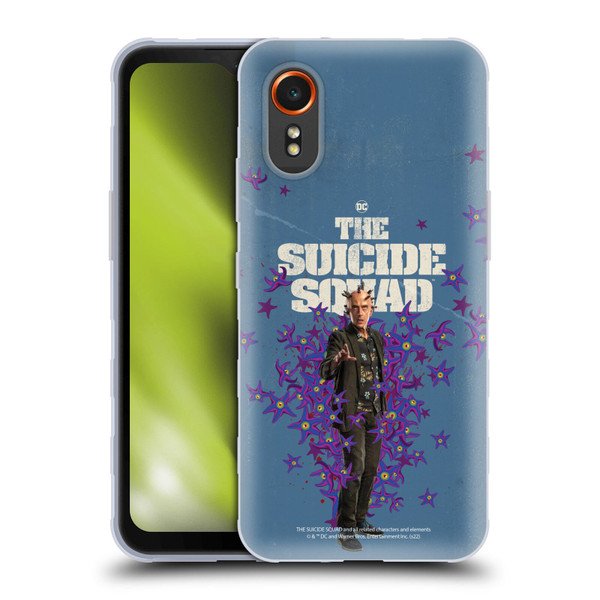 The Suicide Squad 2021 Character Poster Thinker Soft Gel Case for Samsung Galaxy Xcover7 5G