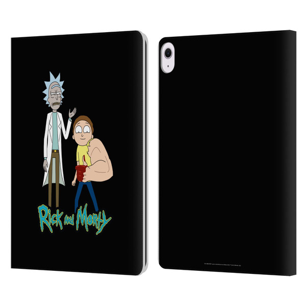 Rick And Morty Season 3 Character Art Rick and Morty Leather Book Wallet Case Cover For Apple iPad Air 13 2024