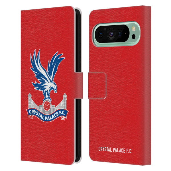 Crystal Palace FC Crest Eagle Leather Book Wallet Case Cover For Google Pixel 9 Pro XL