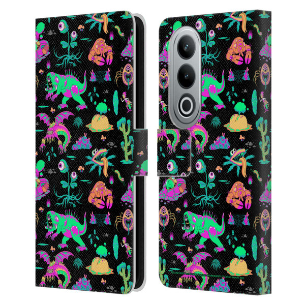Rick And Morty Season 3 Graphics Aliens Leather Book Wallet Case Cover For OPPO OnePlus Ace 3V 5G