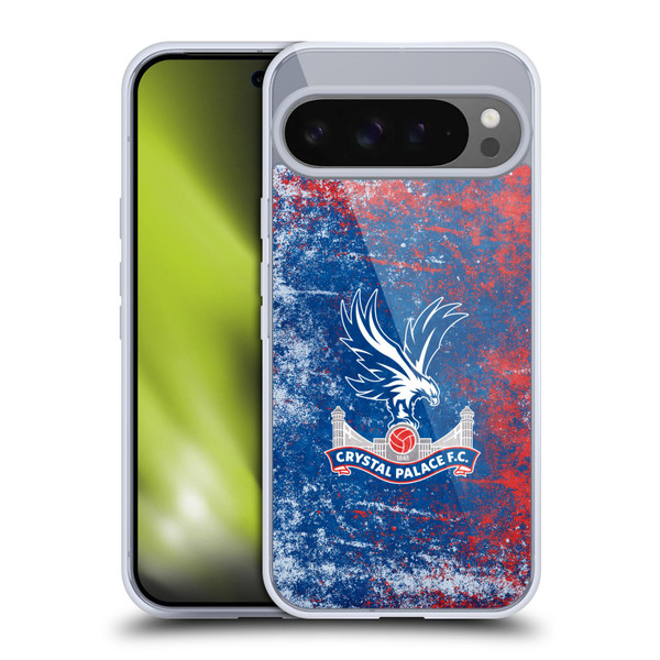 Crystal Palace FC Crest Distressed Soft Gel Case for Google Pixel 9 Pro XL