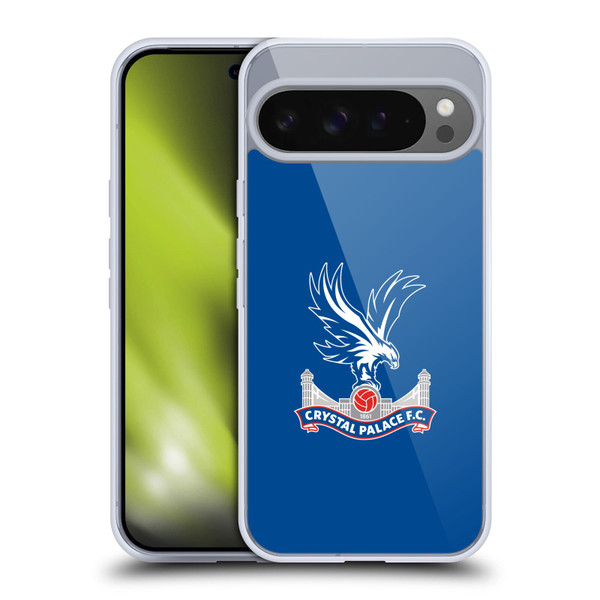 Crystal Palace FC Crest Plain Soft Gel Case for Google Pixel 9 Pro XL