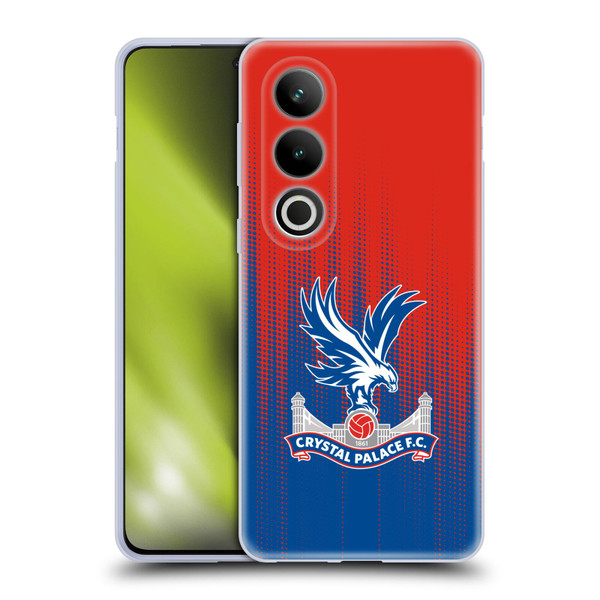 Crystal Palace FC Crest Halftone Soft Gel Case for OPPO OnePlus Ace 3V 5G