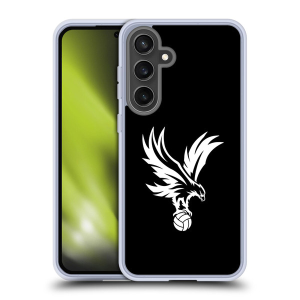 Crystal Palace FC Crest Eagle Grey Soft Gel Case for Samsung Galaxy S24 FE & MagSafe