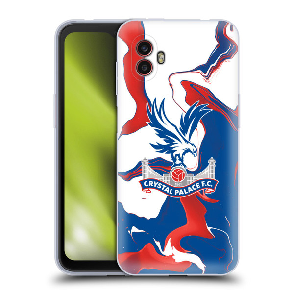Crystal Palace FC Crest Marble Soft Gel Case for Samsung Galaxy Xcover6 Pro/Pro2