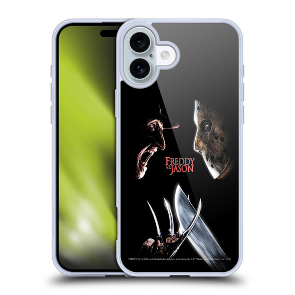 Freddy VS. Jason Graphics Freddy vs. Jason Soft Gel Case for Apple iPhone 16 Plus