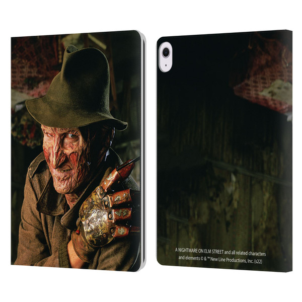 A Nightmare On Elm Street 4 The Dream Master Graphics Freddy Leather Book Wallet Case Cover For Apple iPad Air 13 2024
