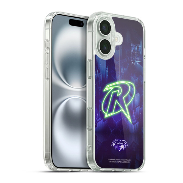 Gotham Knights Character Art Robin Soft Gel Case for Apple iPhone 16 Plus & MagSafe