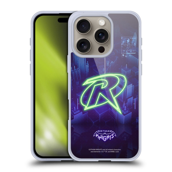 Gotham Knights Character Art Robin Soft Gel Case for Apple iPhone 16 Pro