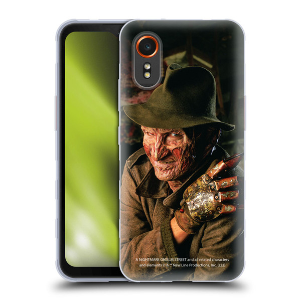 A Nightmare On Elm Street 4 The Dream Master Graphics Freddy Soft Gel Case for Samsung Galaxy Xcover7 5G
