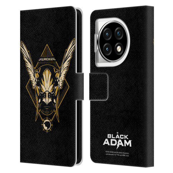 Black Adam Graphics Hawkman Leather Book Wallet Case Cover For OPPO OnePlus Ace 3 5G