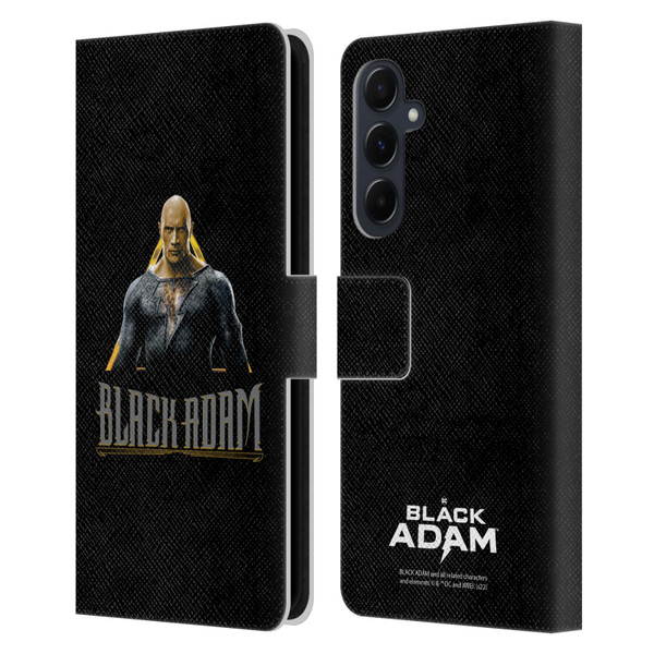 Black Adam Graphics Black Adam Leather Book Wallet Case Cover For Samsung Galaxy A55 5G