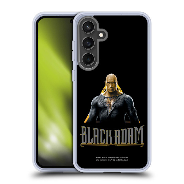 Black Adam Graphics Black Adam Soft Gel Case for Samsung Galaxy S24 FE
