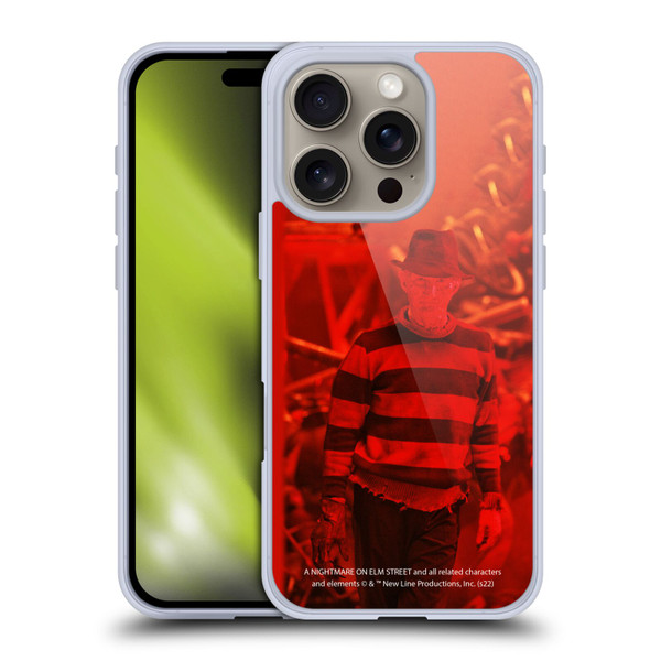 A Nightmare On Elm Street 3 Dream Warriors Graphics Freddy 2 Soft Gel Case for Apple iPhone 16 Pro