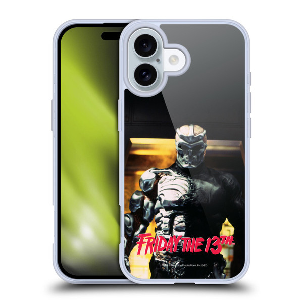 Friday the 13th: Jason X Graphics Jason Cyborg Soft Gel Case for Apple iPhone 16