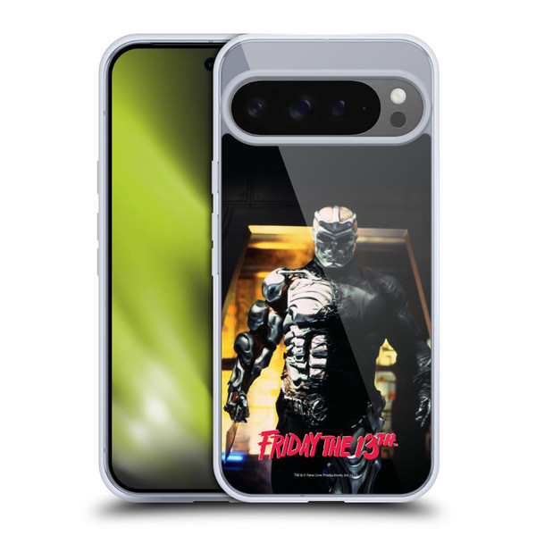 Friday the 13th: Jason X Graphics Jason Cyborg Soft Gel Case for Google Pixel 9 Pro XL