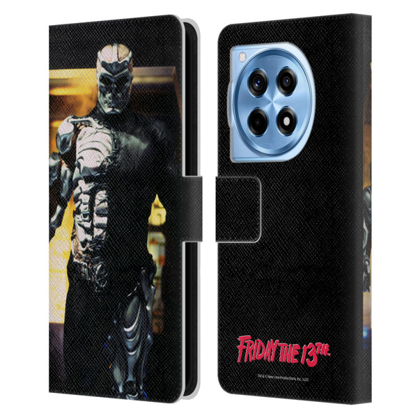 Friday the 13th: Jason X Graphics Jason Cyborg Leather Book Wallet Case Cover For OnePlus 12R