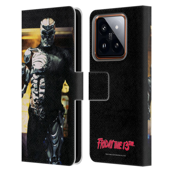 Friday the 13th: Jason X Graphics Jason Cyborg Leather Book Wallet Case Cover For Xiaomi 14